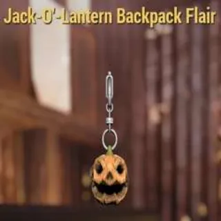 Plan: Jack-O'-Lantern Backpack Flair