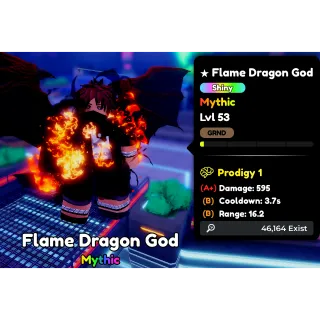 SHINY Flame Dragon GOD (evo)