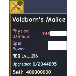 Voidborn's Malice