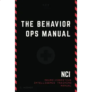 The Behavior Operations Manual: Neuro-Cognitive Intelligence
