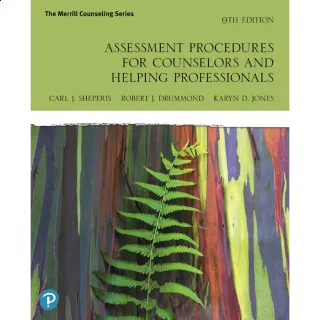 Assessment Procedures for Counselors and Helping Professionals 