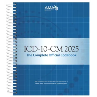 ICD-10-CM 2025: The Complete Official Codebook (ICD-10-CM the Complete Official Codebook