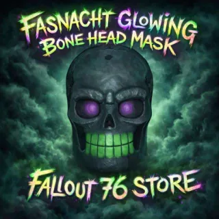 Fasnacht Glowing Bonehead