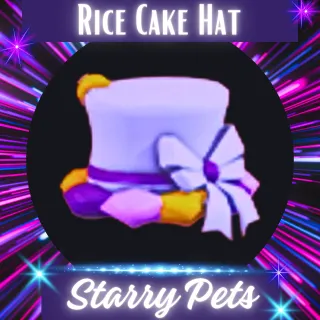 Rice Cake Hat  - Limited Pet Wear