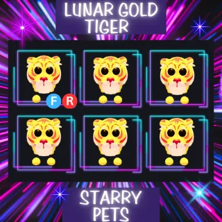 LUNAR GOLD TIGER x6 BUNDLE  