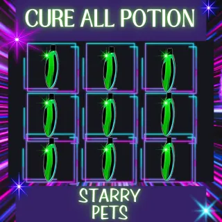 CURE ALL POTION x9