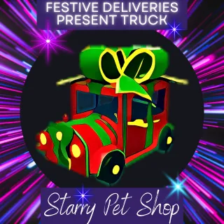 FESTIVE DELIVERIES PRESENT TRUCK