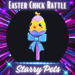 Easter Chick Rattle  -  Limited