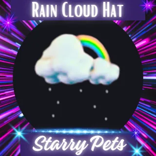 Rain Cloud Hat  -  Pet Wear