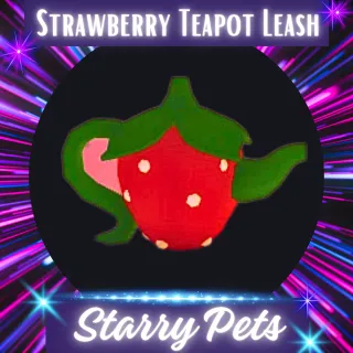 Strawberry Teapot Leash