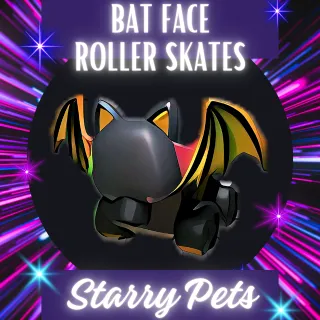 BAT FACE ROLLER SKATES