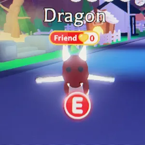 Neon Fly Ride Dragon
