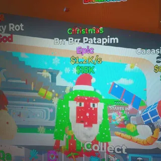 Brr Brr Patapim Christmas Brainrot