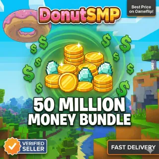 DonutSMP 50 Million Money
