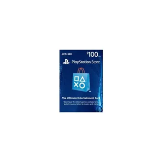 $100.00 USD PlayStation Store