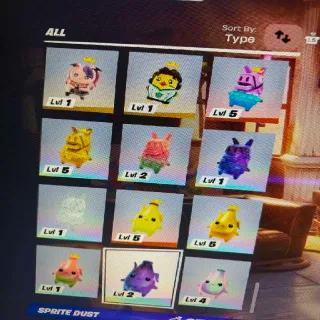 All 117 Fortnite Sprites