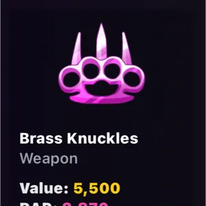 brass knuckles