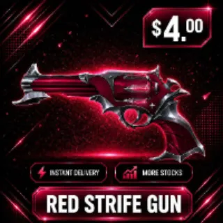 MVSD RED STRIFE GUN ROBLOX