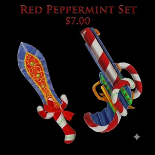 Red Peppermint Set