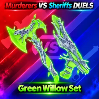 MVSD Green Willow Set | Murderers VS Sheriffs DUELS