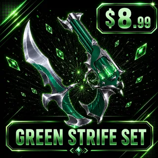 Green Strife Set | MVSD | Murderers VS Sheriffs DUELS 