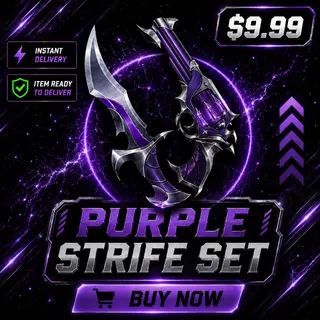 Purple Strife Gun/Knife/Set MVSD