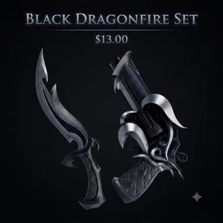 Black Dragonfire Set