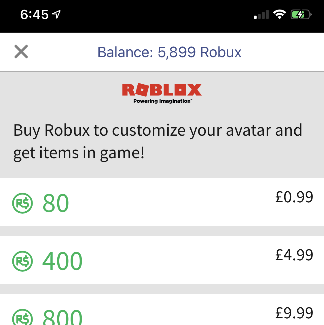 Bundle Account In Game Items Gameflip - other 800 robux in game items gameflip