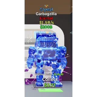Crystal Garbagzilla - Fortnite STEAL THE BRAINROT