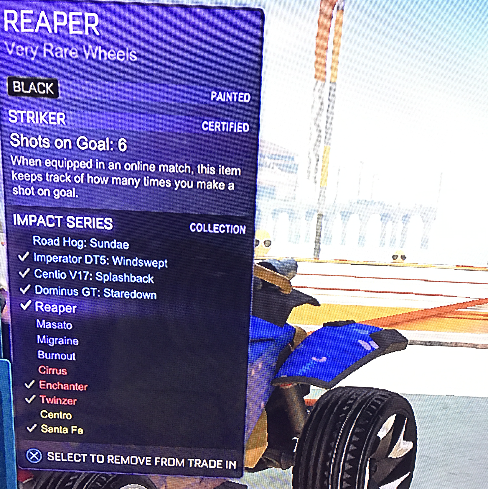 Bundle Reaper Wheel Black Striker Certified In Game Items - dominus reaper roblox