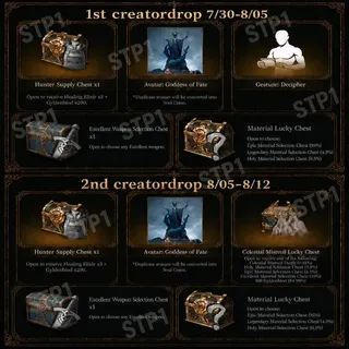 Mistfall Hunters - Twitch Drop 1st + 2nd Creator Drop