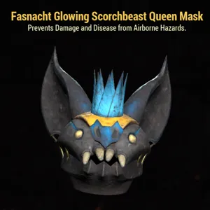 Glowing Queen Mask