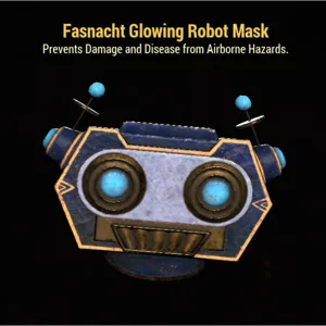 Glowing Robot Mask