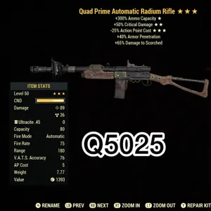 Q5025 Radium Rifle