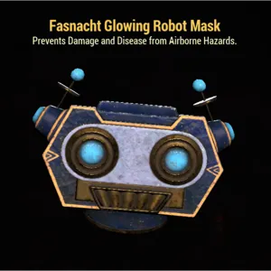 Glowing Robot Mask