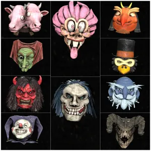 Fasnacht Mask Set