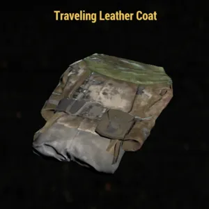 Traveling Leather Coat