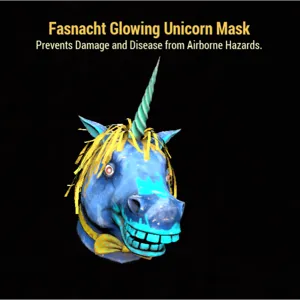 Glowing Unicorn Mask