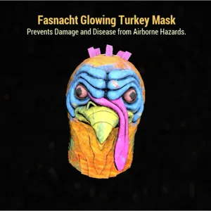 Glowing Turkey Mask