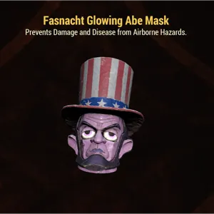 Glowing Abe Mask