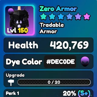 ZERO ARMOR
