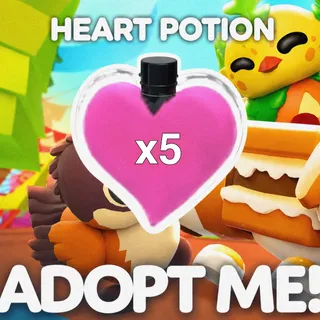 Heart Potions x5