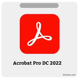 Adobe Acrobat Pro DC 2022 Lifetime Activation For Windows