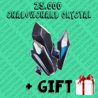 25.000 SHADOWSHARD CRYSTAL