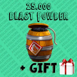 25.000 BLAST POWDER