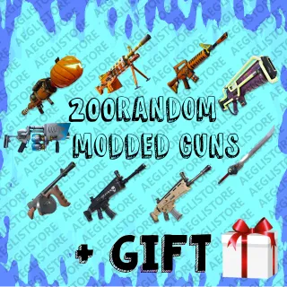 200 MODDED WEAPONS + gift