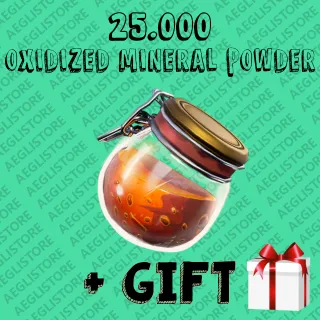 25.000 OXIDIZED MINERAL POWDER