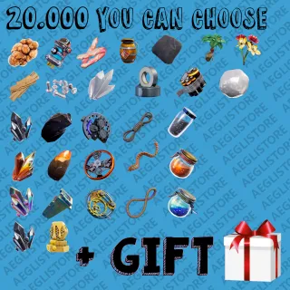 20.000 YOU CAN CHOOSE