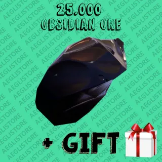 25.000 OBSIDIAN ORE