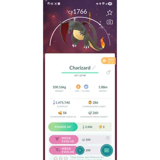 Shiny Charizard Lucky Trade